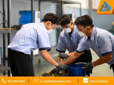 ตรวจเช็คแบตเตอรี่รถยก โฟล์คลิฟท์