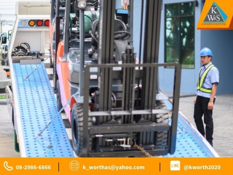 บริการขนส่งรถโฟล์คลิฟท์ถึงโรงงาน