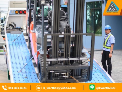 บริการขนส่งรถโฟล์คลิฟท์ถึงโรงงาน